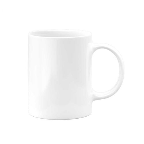 white sublimation coffee mug