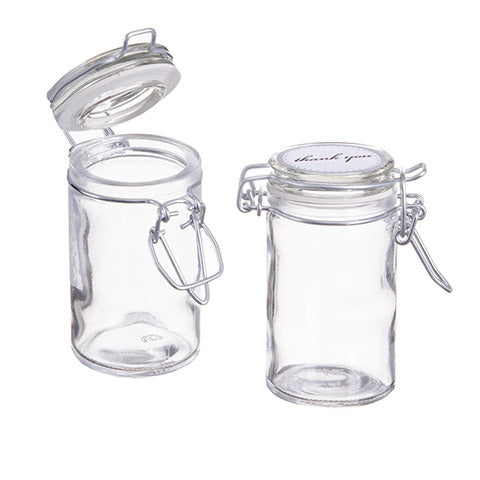 Glass Favor Jar