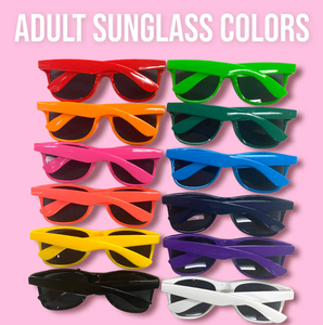 Adult Wayfarer Retro Sunglasses