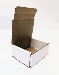 5x4x2 White Corrugated Box, 32 ECT